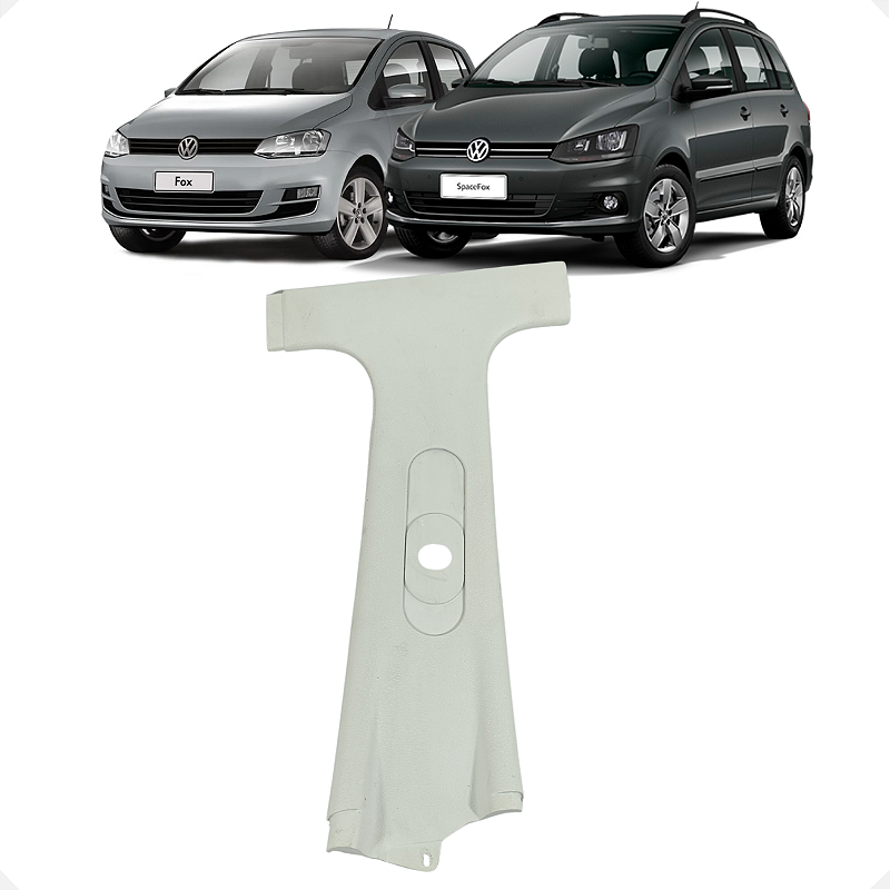 Moldura Coluna Central Direita VW Spacefox Fox 2013 a 2017