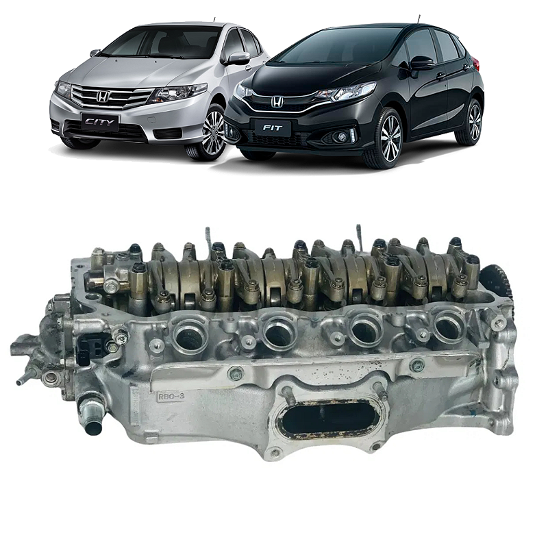 Cabeçote Honda Fit City WR-V 1.5 16v 2014 A 2021