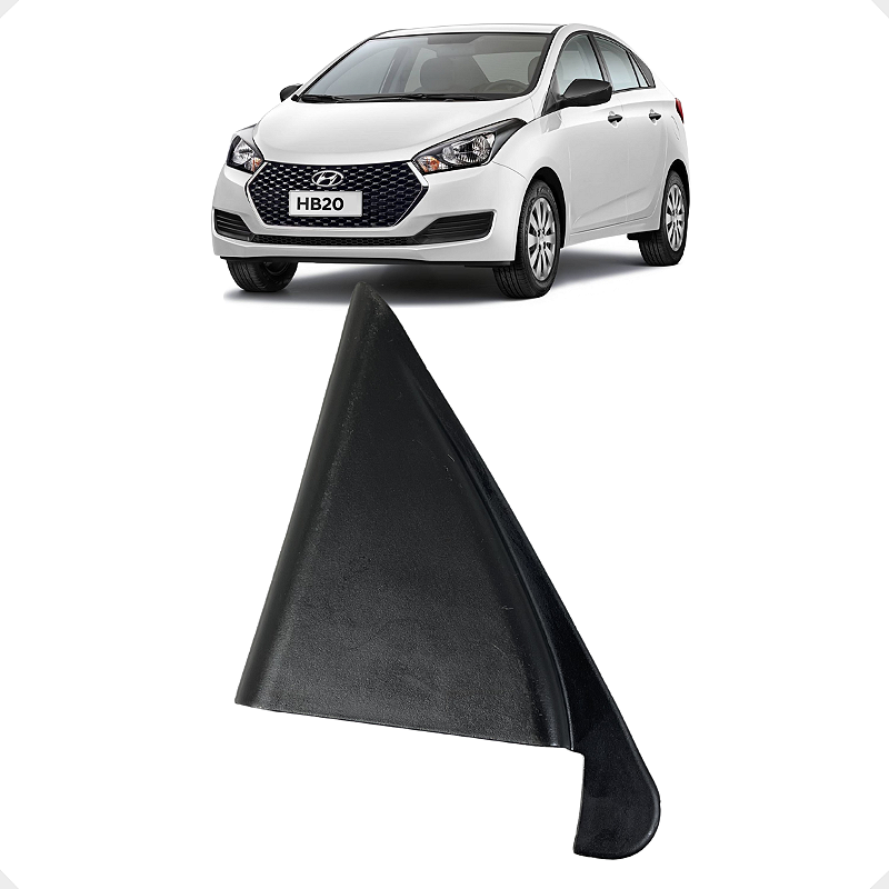 Acabamento Porta Traseira Direita Hyundai Hb20 2016 a 2019