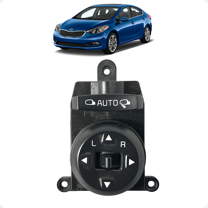 Botão Retrovisor Elétrico Kia Cerato 2014 a 2017