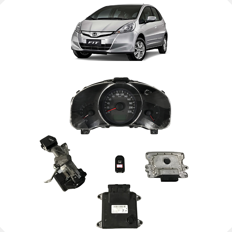 Kit Code Injeção Honda Fit 1.5 2014 a 2017