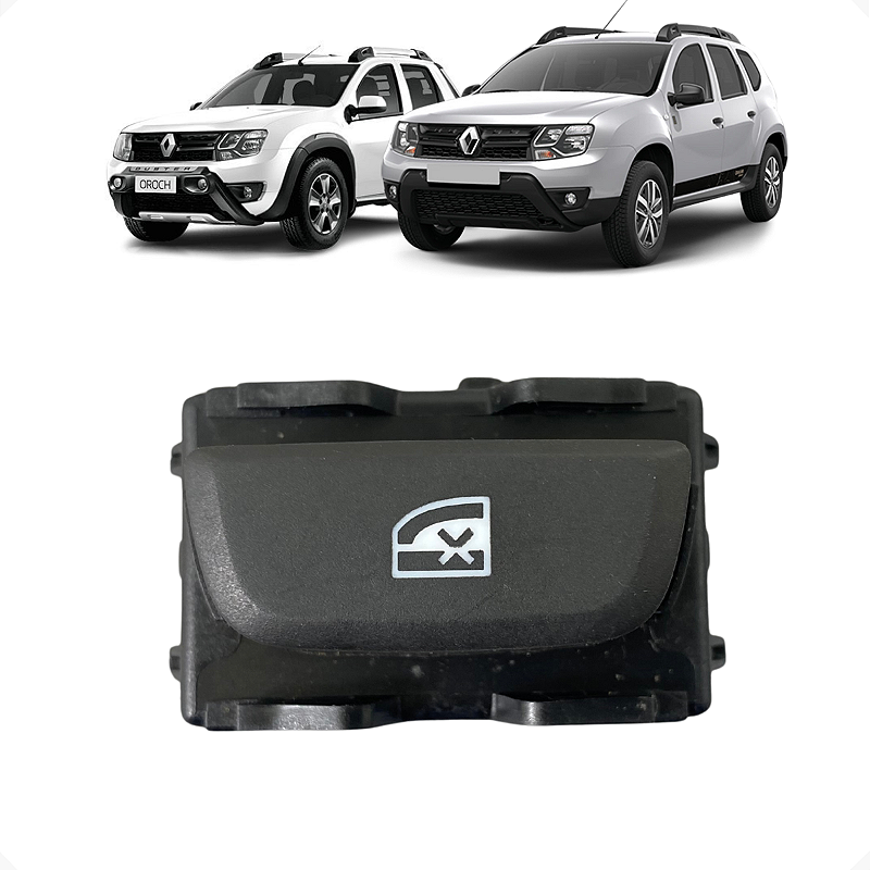 Botão Trava Vidro Dianteiro Captur Duster 2017 a 2023