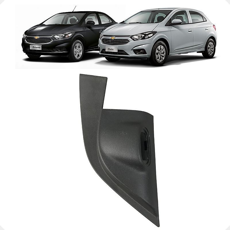 Acabamento Interno Retrovisor Esquerdo Gm Onix 2013 a 2017