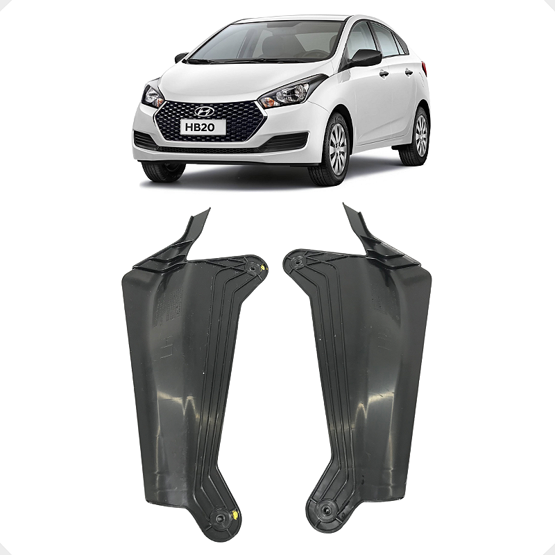 Par Acabamento Trava Elétrica Traseira HB20 2013 a 2019