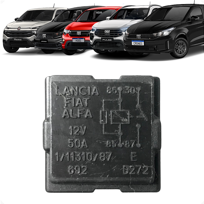 Rele Aux Argo Cronos Mobi Pulse Toro 2010 2011 2012 a 2025