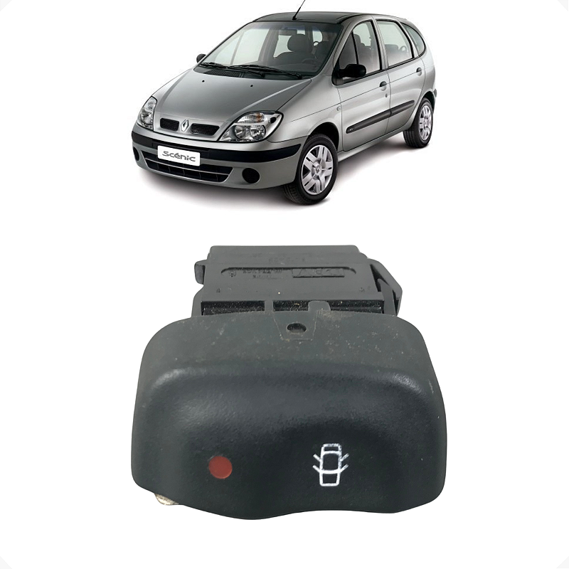 Botão Trava Porta Elétrica Renault Scenic 1995 a 2010