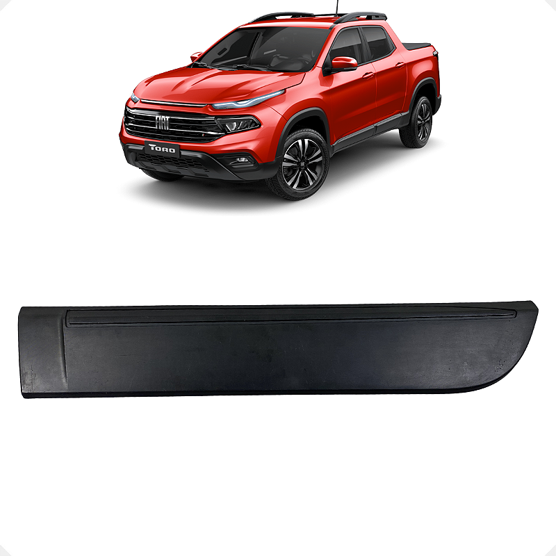 Friso Porta Traseira Esquerda Fiat Toro 2018 2019 a 2023