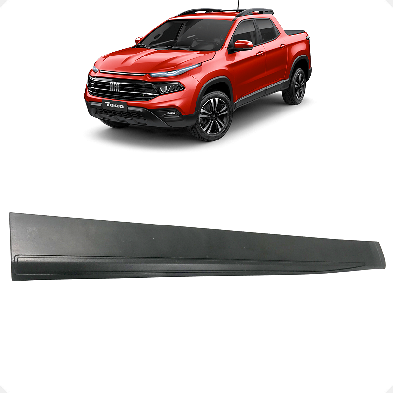 Friso Porta Dianteira Esquerda Fiat Toro 2016 2017 a 2020