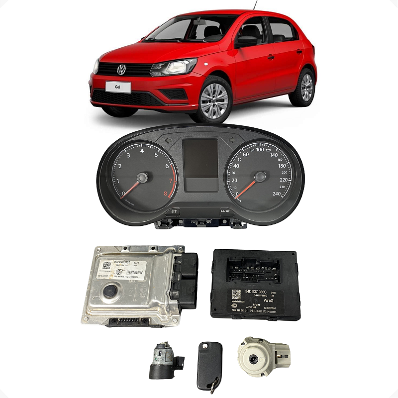 Kit Code Injeção Volkswagen Gol 1.6 2021 2022