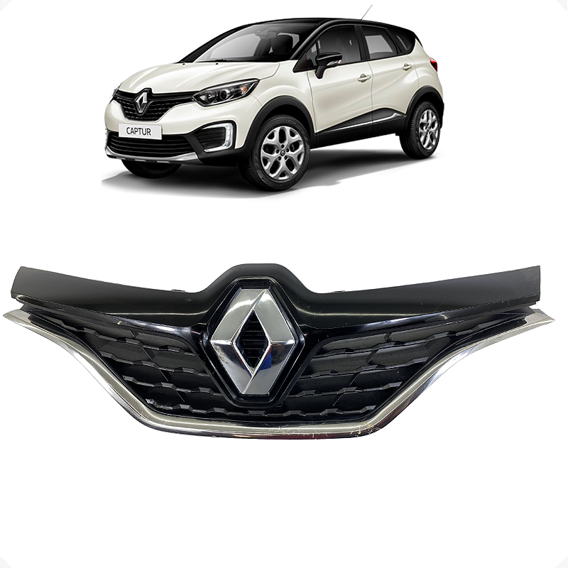 Grade Dianteira Renault Captur 2018 2019 a 2021 Recuperado