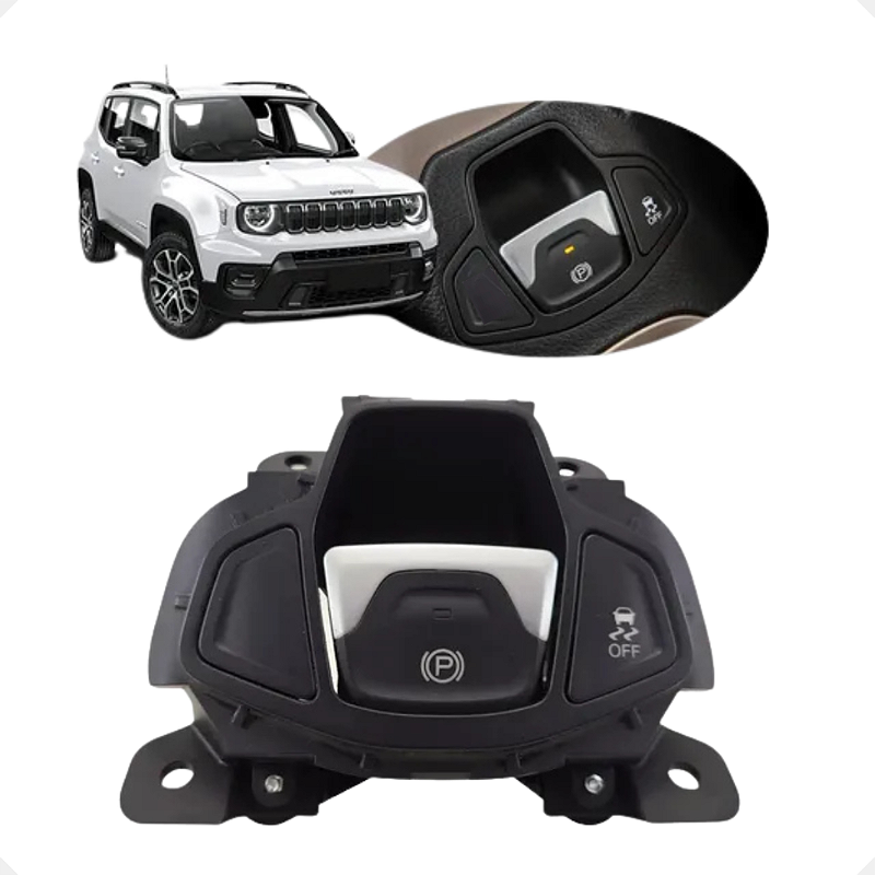 Botão Comando Freio De Mão Jeep Renegade 2016 a 2024