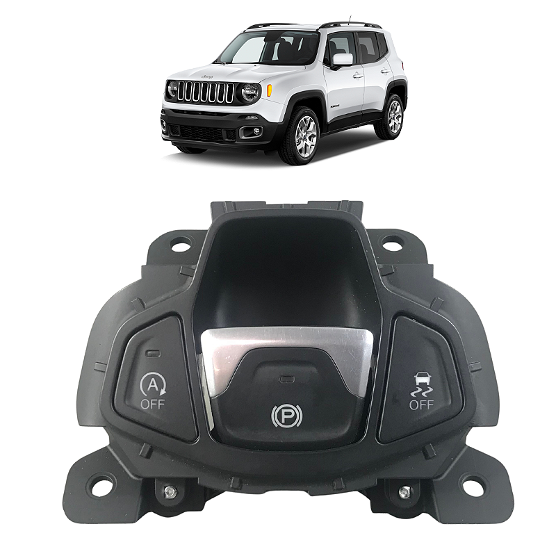 Botão Freio De Mão Tração Off Jeep Renegade 2016 a 2020