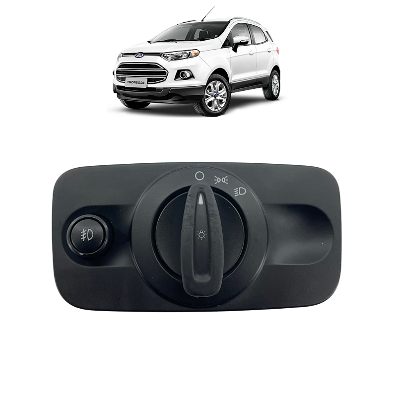 Comando Interruptor Farol New Fiesta Ecosport 2013 a 2017
