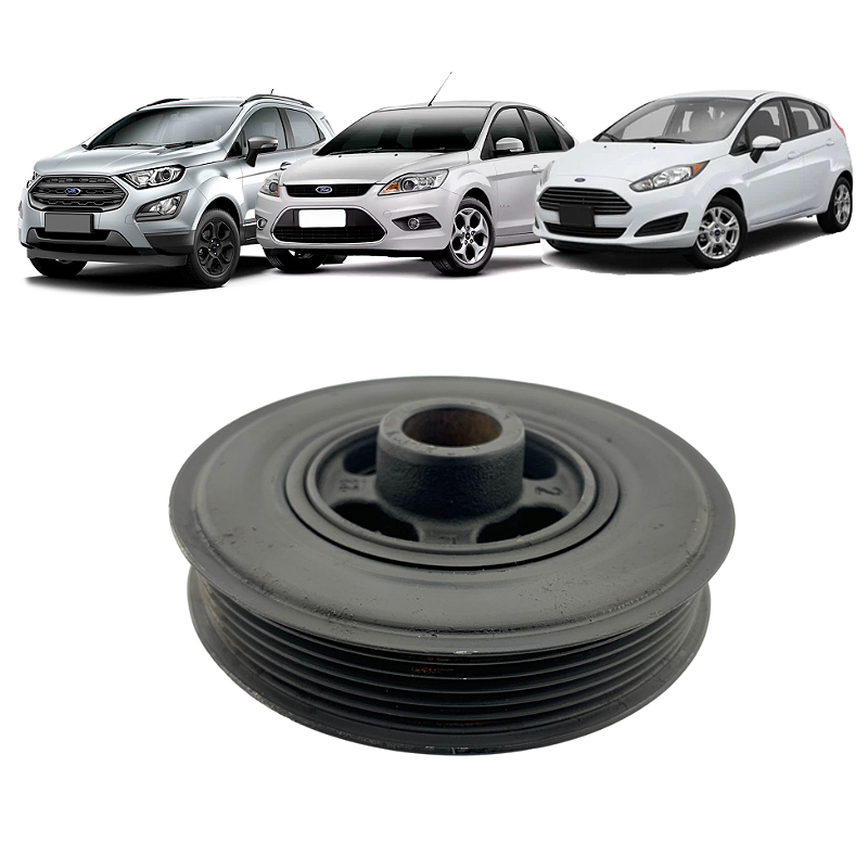 Polia Virabrequim Ford New Fiesta Focus Ecosport 1.6 Sigma