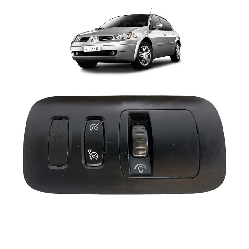 Comando Botão Luz Painel Renault Megane 2008 A 2012