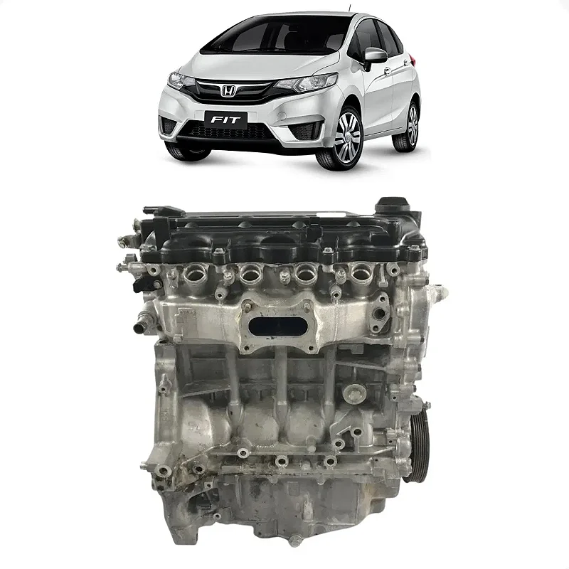 Motor Parcial Honda Fit LX 1.5 16v CVT 2015 2016 2017