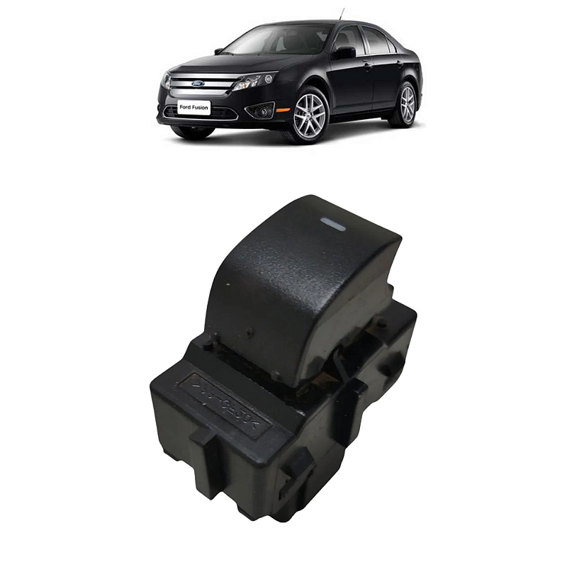 Botão Vidro Elétrico Traseiro Esquerdo Fusion 2009 á 2012