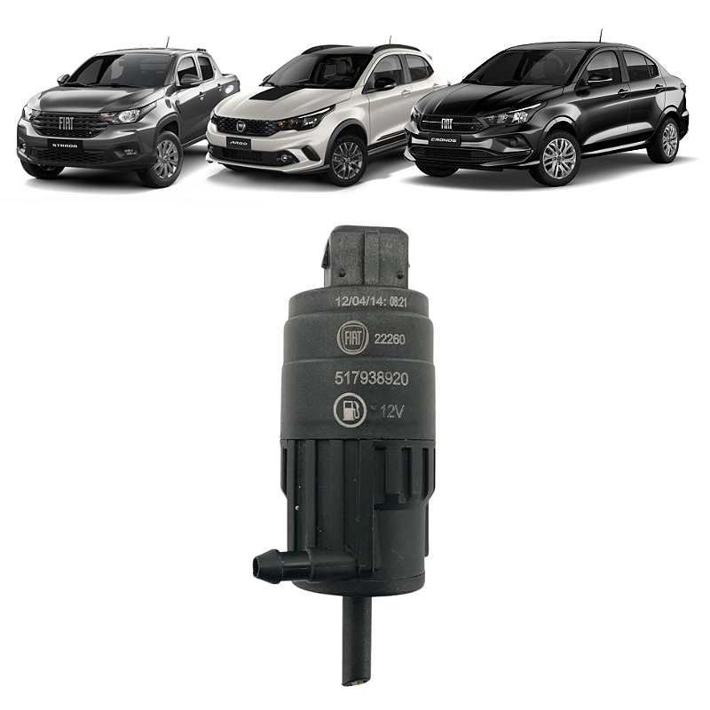 Motor Bomba Partida Frio Fiat Argo Cronos Strada