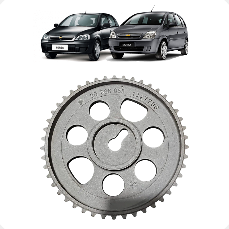 Polia Comando Válvula GM Corsa Meriva 1.8 16v 2004 2008