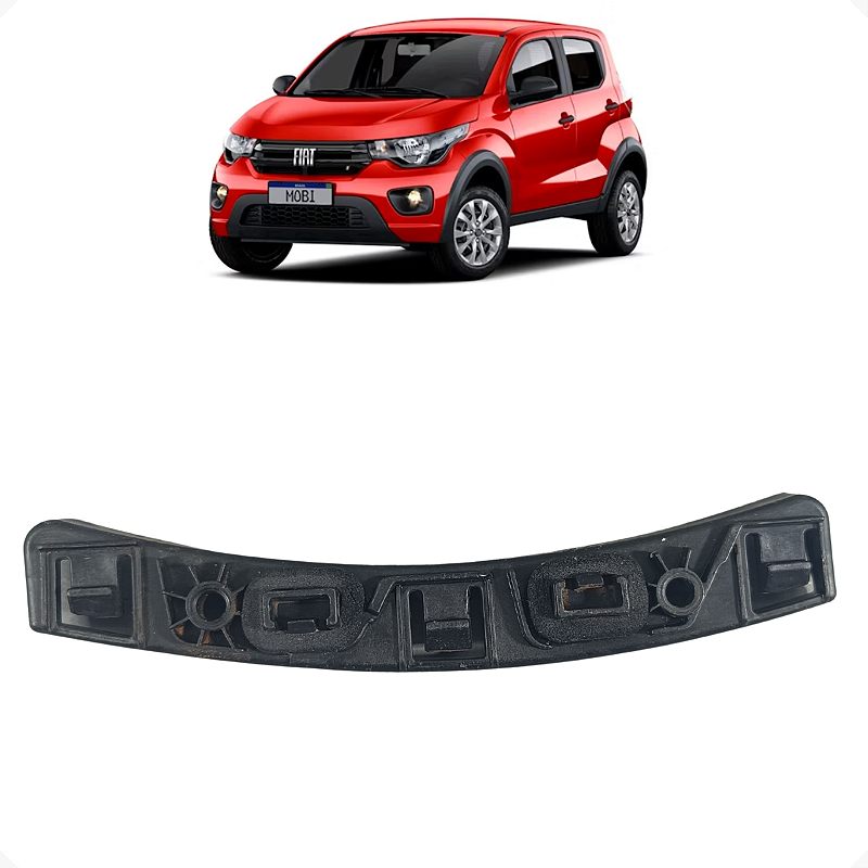 Guia Suporte Parachoque Traseiro Esquerdo Fiat Mobi 2019