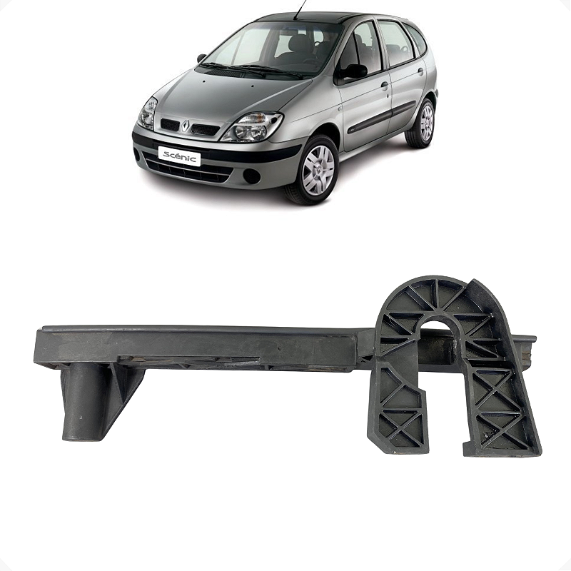 Canaleta Guia Dianteira Esquerda Renault Scenic 2008 A 2010