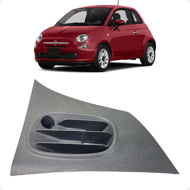 Difusor Ar Esquerdo Fiat 500 2012 2013 2014 2015 2016 2017