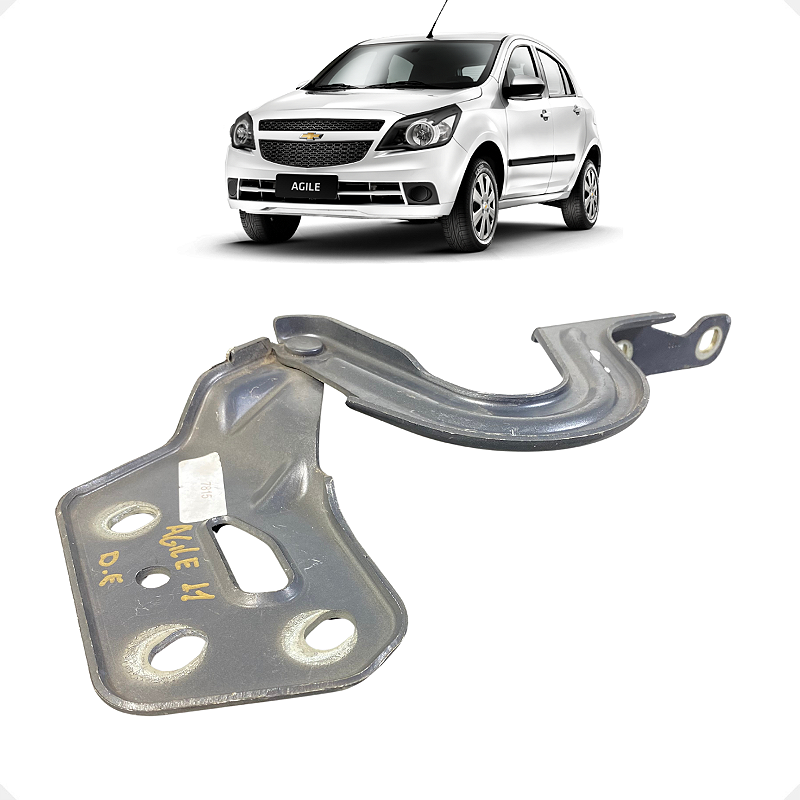 Dobradiça Capo Dianteiro Esquerdo Chevrolet Agile 2011