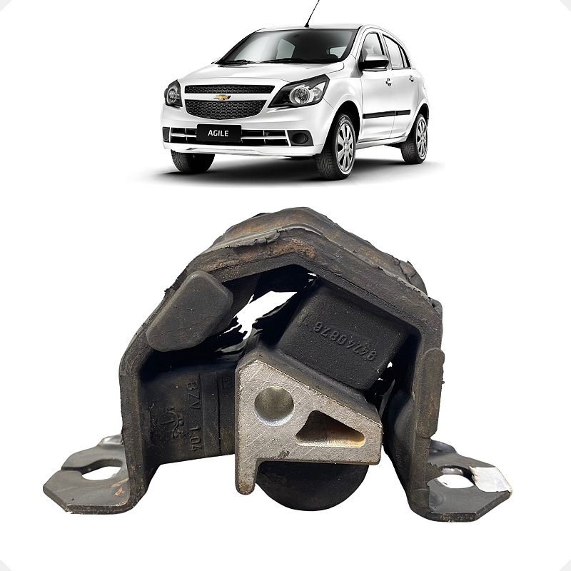 Coxim Traseiro Motor Chevrolet Agile 2011