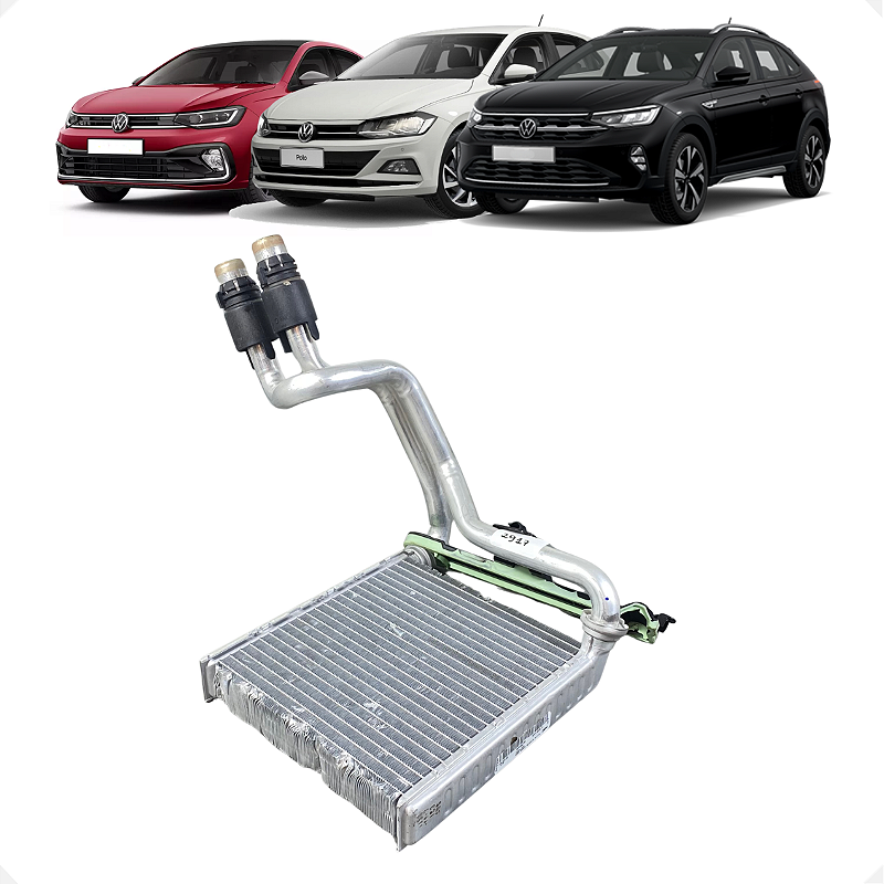 Radiador Ar Quente Volkswagen Nivus Virtus Polo 2018 19 2020