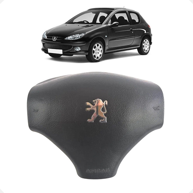 Tampa Volante Air Bag Peugeot 206 207 2006 2007 a 2013