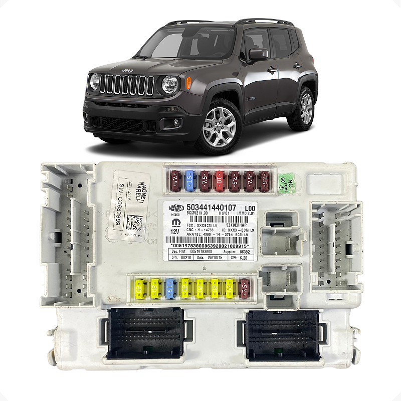 Caixa De Fusível Jeep Renegade Longitude 1.8 2016 2017