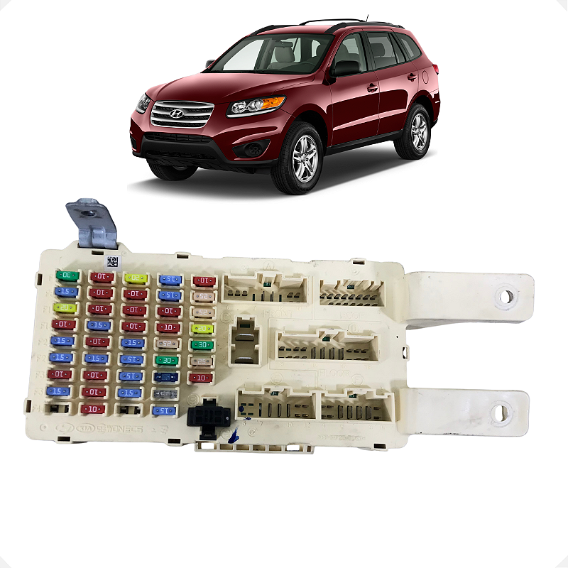 Caixa Fusível Hyundai Santa Fe 3.5 2010 2011 2012