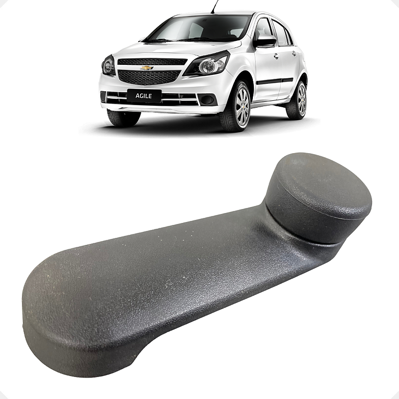 Manivela Porta Traseira Esquerda Chevrolet Agile 2011