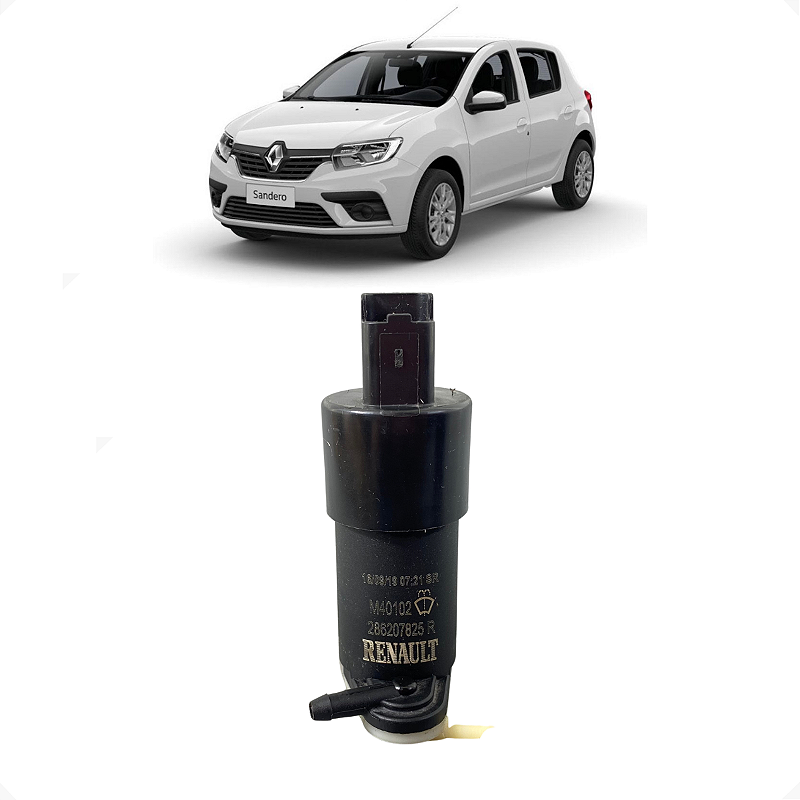 Motor Bomba Esguicho Limpador Sandero Duster Kwid Captur