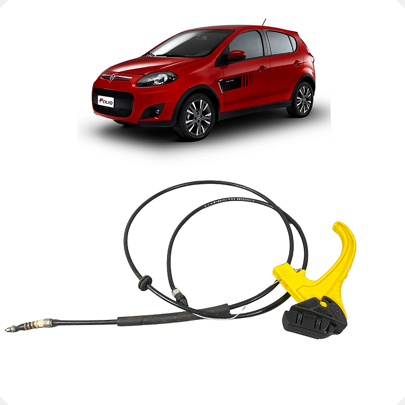 Puxador Capo Fiat Palio Sporting 2013 2014