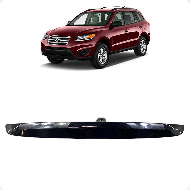 Acabamento Tampa Traseira Hyundai Santa Fé 2011 2012