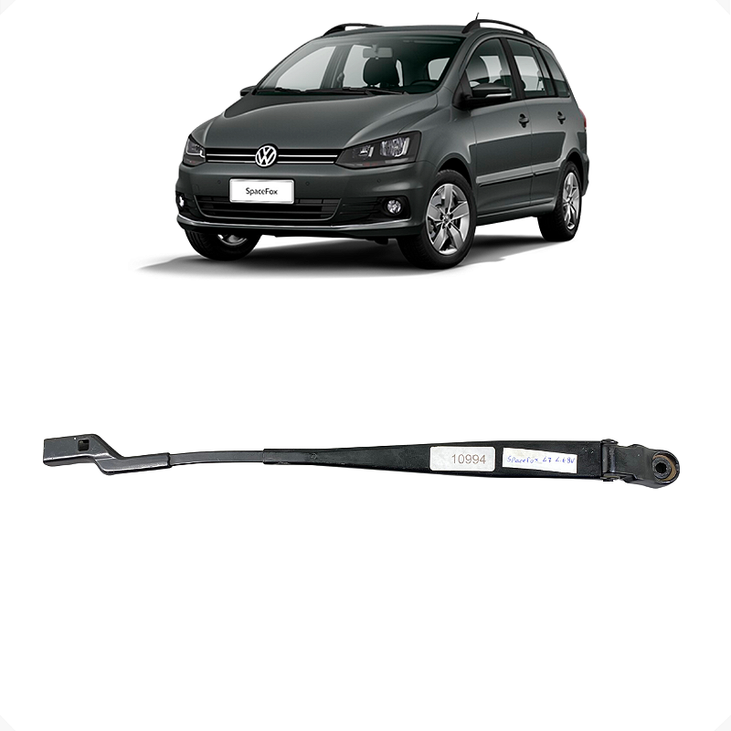 Braço Limpador Dianteiro Esquerdo VW Spacefox 2015 a 2022