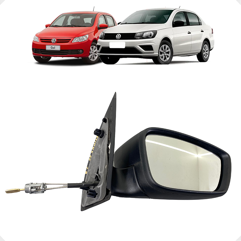 Retrovisor Direito Volkswagen Gol G5 G6 G7 Voyage 2020