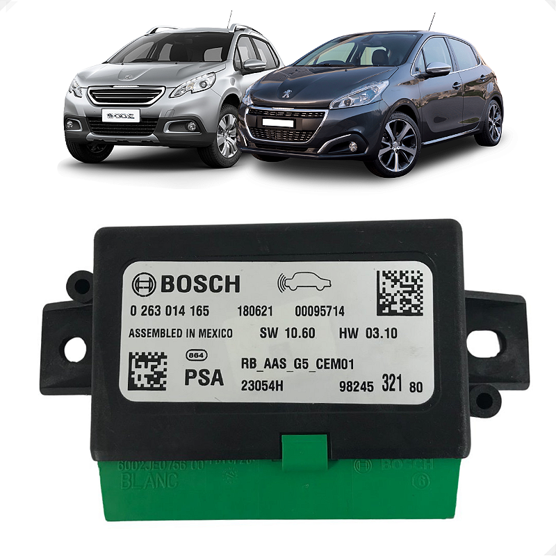 Modulo Sensor Estacionamento Traseiro Peugeot 1.6 2008 208 2019