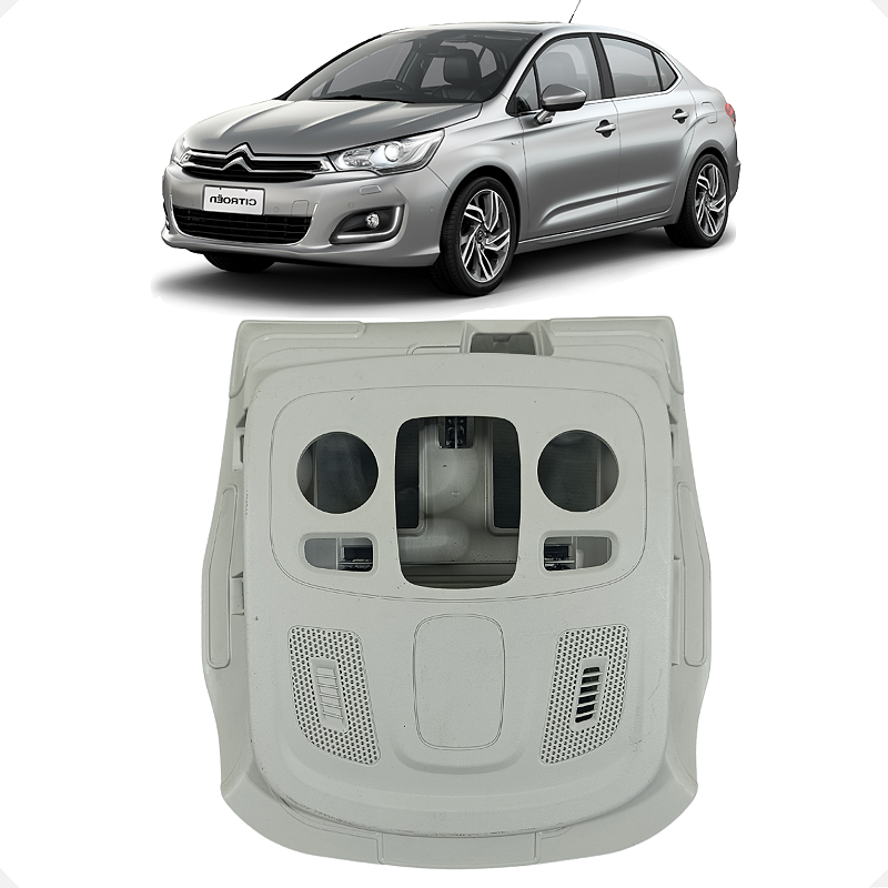 Moldura Luz Teto Cortesia Dianteira Citroen C4 Lounge 2015