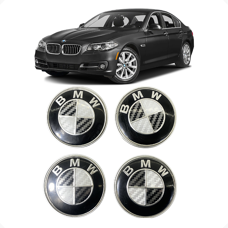 Kit Calota Central Calotinha BMW Serie 5 535I 2010 2011