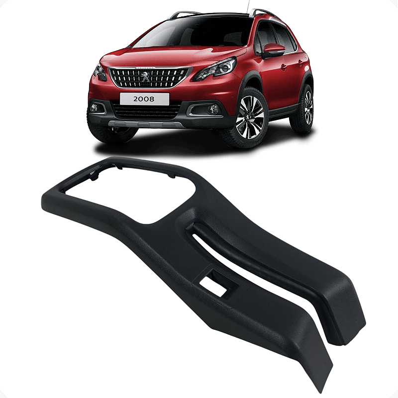 Moldura Console Freio Mão Peugeot 2015 2016 2017 2018 2019