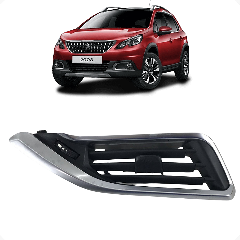 Difusor Ar Esquerdo Peugeot 2008 2016 2017 2018 2019 Detalhe