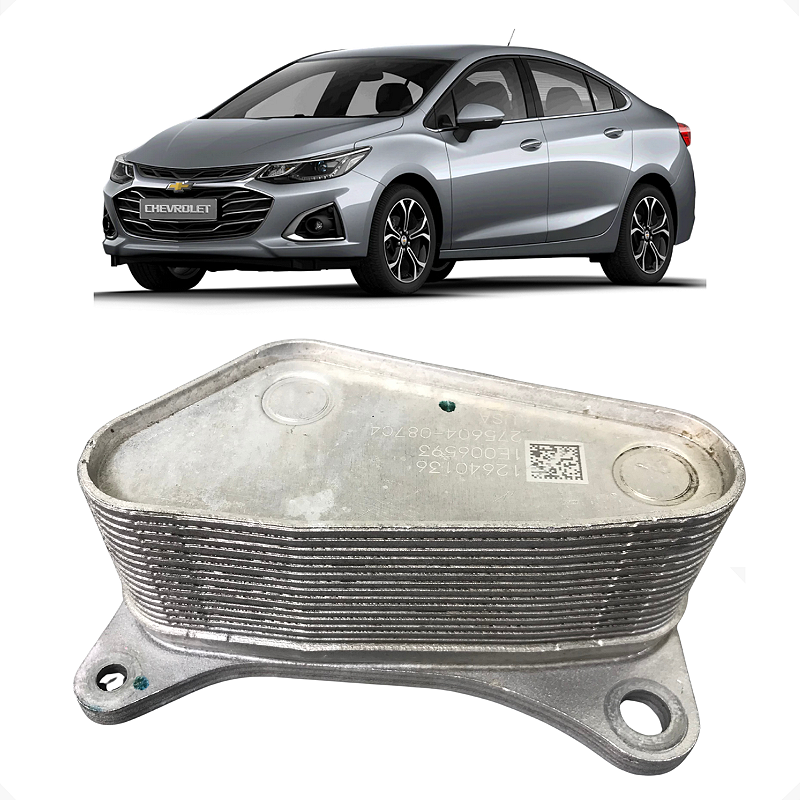 Resfriador Óleo Motor Cruze 1.4 Turbo 2017 2018 2019 A 2021
