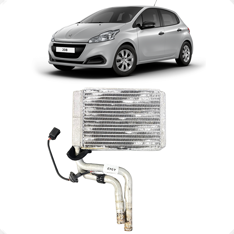 Radiador Interno Ar Quente Peugeot 208 2022 2023