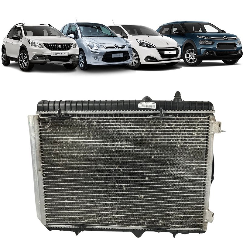 Kit Radiador Peugeot 2008 1.6 2015 a 2019 C/Detalhe