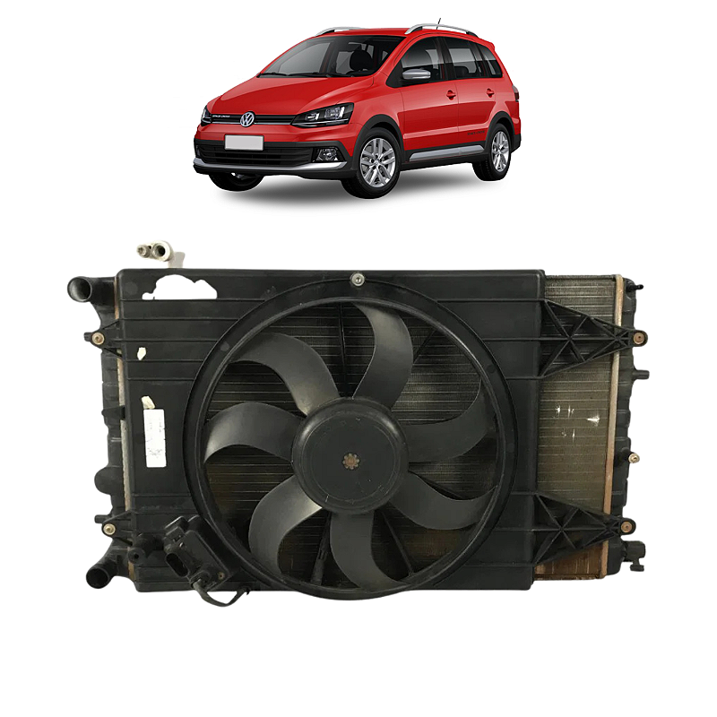 Kit Radiador VW Spacecross 1.6 16V MSI 2015 a 2019