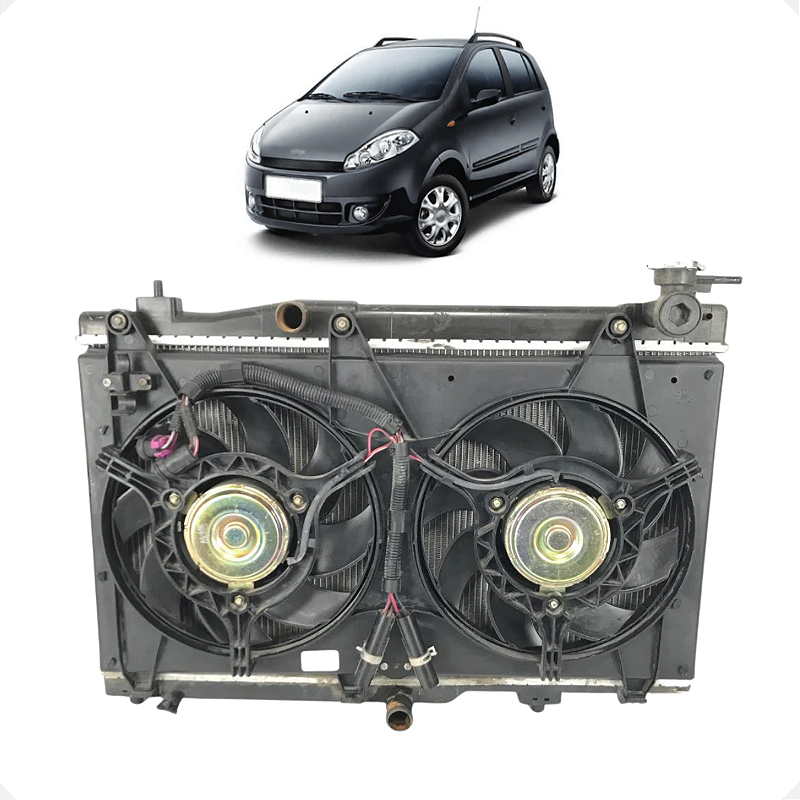 Kit Radiador Chery Face 1.3 2011 2012 C/ Detalhe