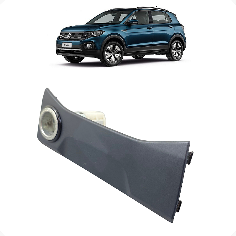 Moldura Tomada Energia 12v T-Cross 2018 2019 2020