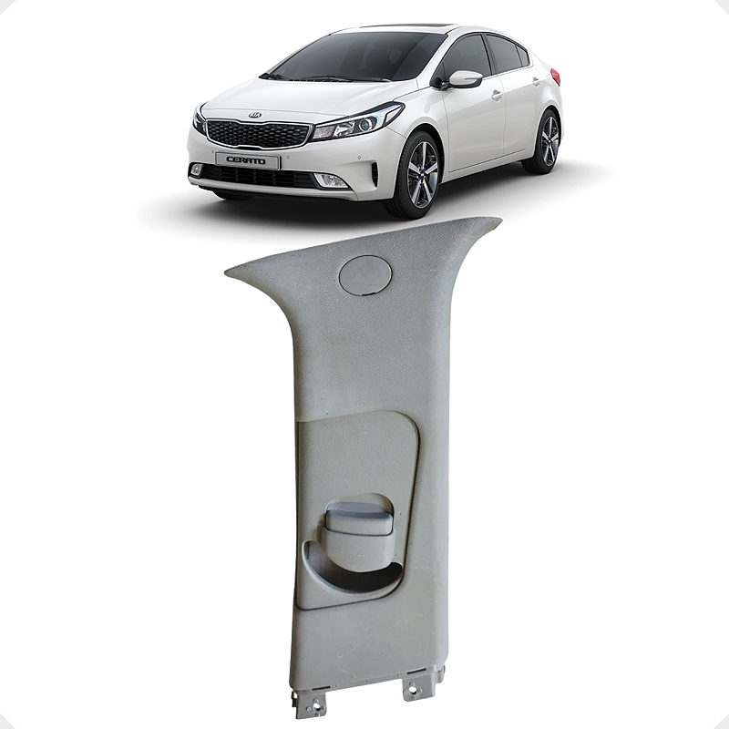 Moldura Coluna Central Direita Kia Cerato 2009 a 2012